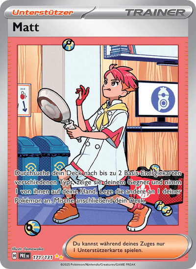 Matt 171/131 Prismatische Entwicklungen Pokémon Karte