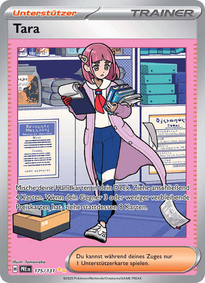 Tara 175/131 Prismatische Entwicklungen Pokémon Karte