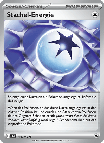 Stachel-Energie 159/159 Reisegefährten Pokémon Karte