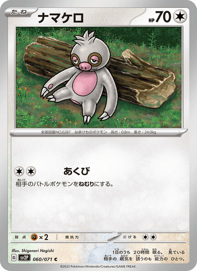 Bummelz 060/071 Snow Hazard Pokémon Karte