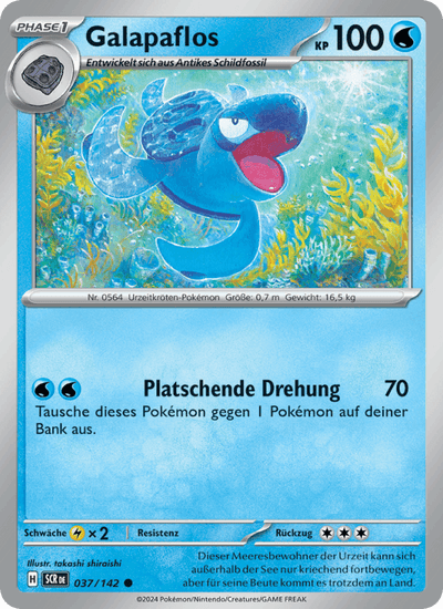 Galapaflos 037/142 Stellarkrone Pokémon Karte