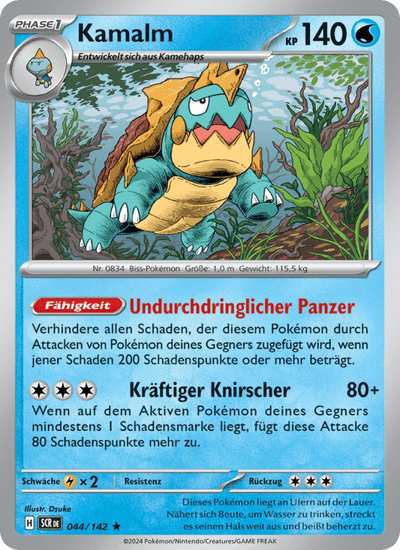 Kamalm 044/142 Stellarkrone Pokémon Karte