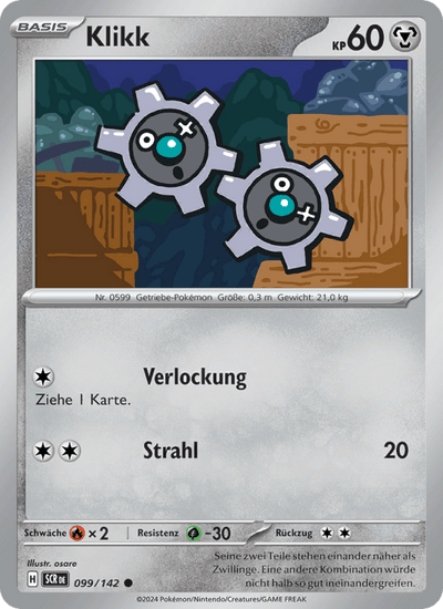 Klikk 099/142 Stellarkrone Pokémon Karte
