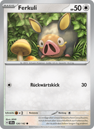 Ferkuli 126/142 Stellarkrone Pokémon Karte