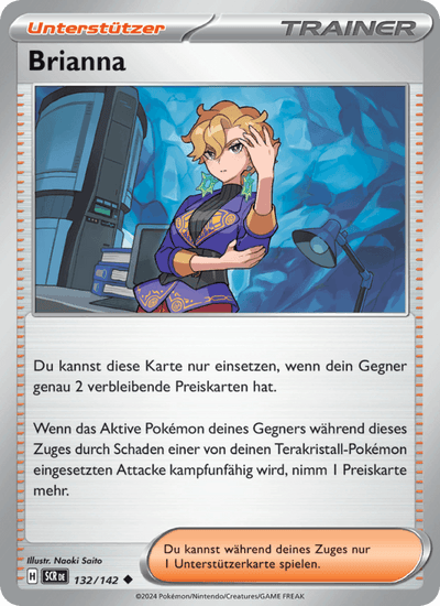 Brianna 132/142 Stellarkrone Pokémon Karte