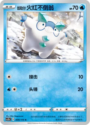 Galar-Flampion 009/115 Vivid Portrayals: Indigo Pokémon Karte