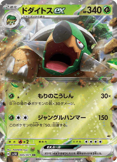 Chelterrar ex 005/071 Wild Force Pokémon Karte